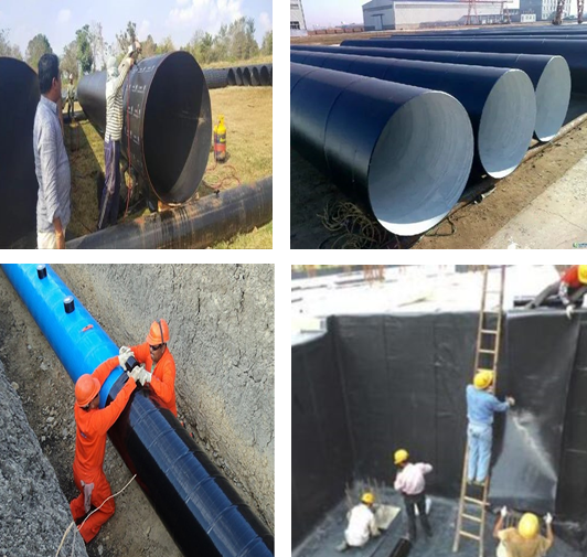 Pipe Wrapping and Coating, Coal Tar Epoxy
